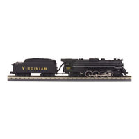 Rail King 2-8-4 BERKSHIRESTEAM ENGINE Operating Instructions Manual