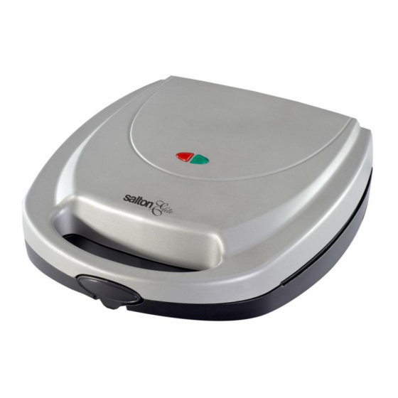 SALTON ELITE SCM015 INSTRUCTIONS MANUAL Pdf Download ManualsLib