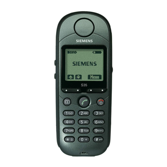 Siemens S35i Manual Reference