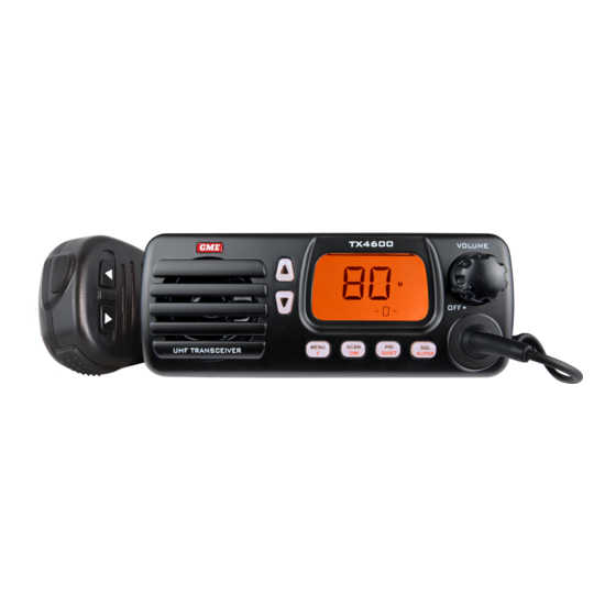 GME TX4600 INSTRUCTION MANUAL Pdf Download ManualsLib