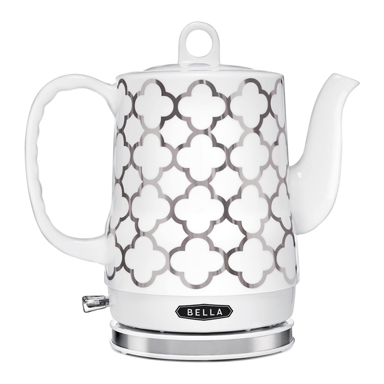 User manual Bella 1.7 Liter Illuminated Kettle (English - 16 pages)