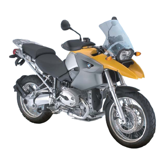 BMW R 1200 GS Manual