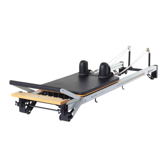 STOTT PILATES SPX REFORMER OWNER'S MANUAL Pdf Download ManualsLib