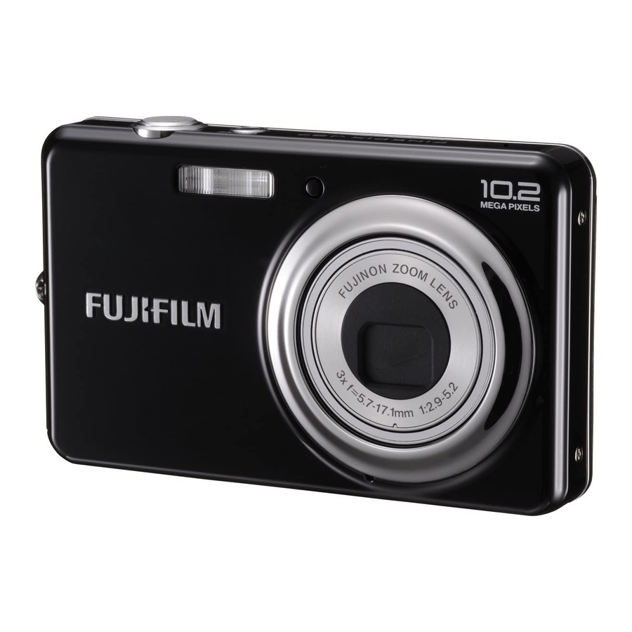 FUJIFILM FINEPIX J27 OWNER'S MANUAL Pdf Download | ManualsLib