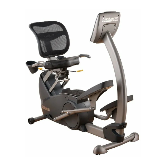 OCTANE FITNESS XRIDE XR3C OPERATION MANUAL Pdf Download ManualsLib