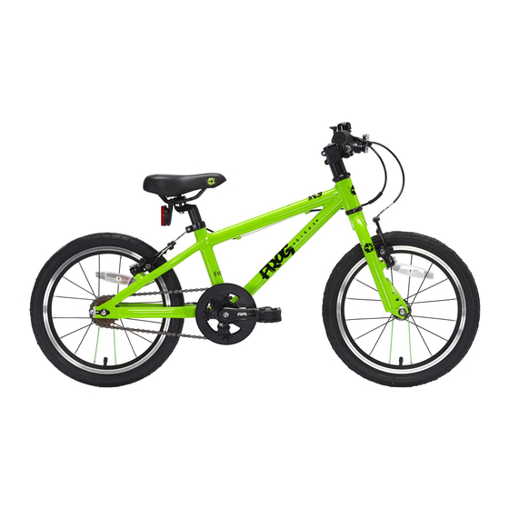 Raising handlebars on frog hot sale bike