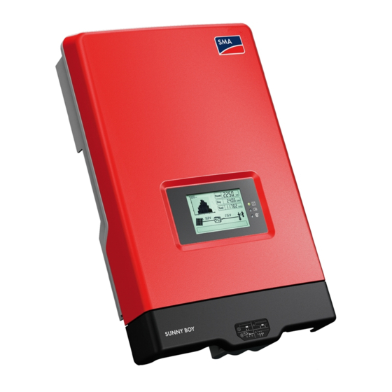SMA SUNNY BOY 2000HF INSTALLATION MANUAL Pdf Download ManualsLib