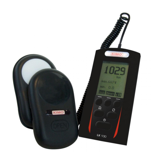 Kimo LX 100 User Manual
