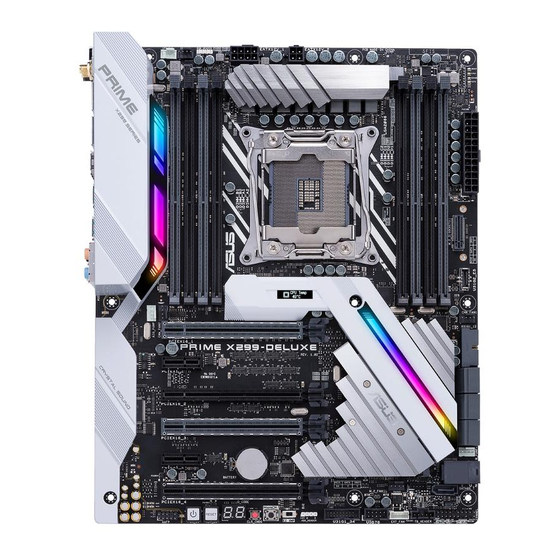 Asus PRIME X299-Deluxe Series User Manual