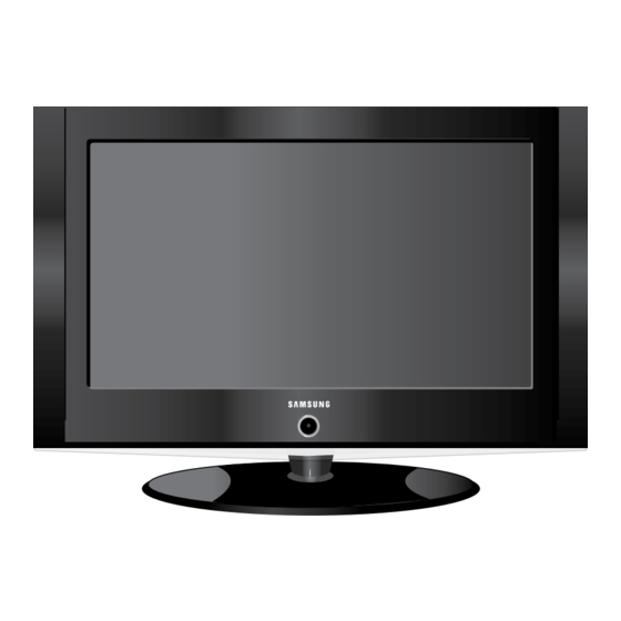 Samsung LN26A330J1D Quick Setup Manual