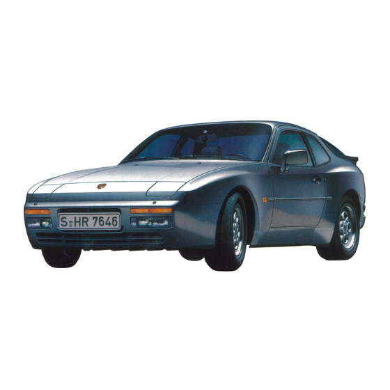REVELL Porsche 944 Turbo Assembly Manual