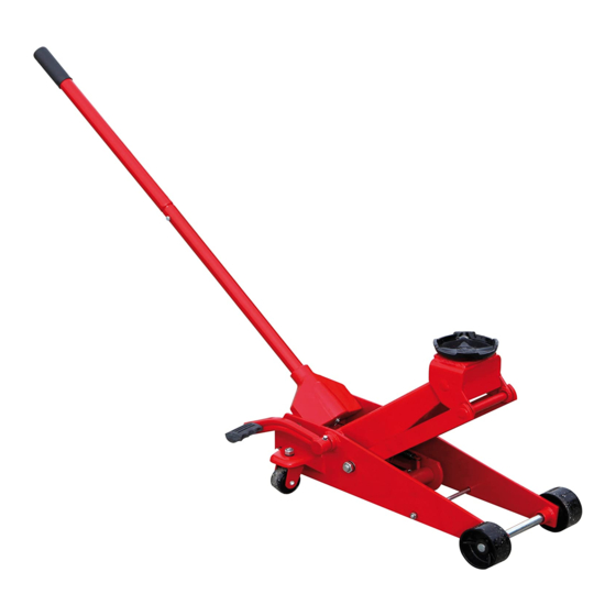 Unitec PROFI AZ-117 Hydraulic Floor Jack Manuals