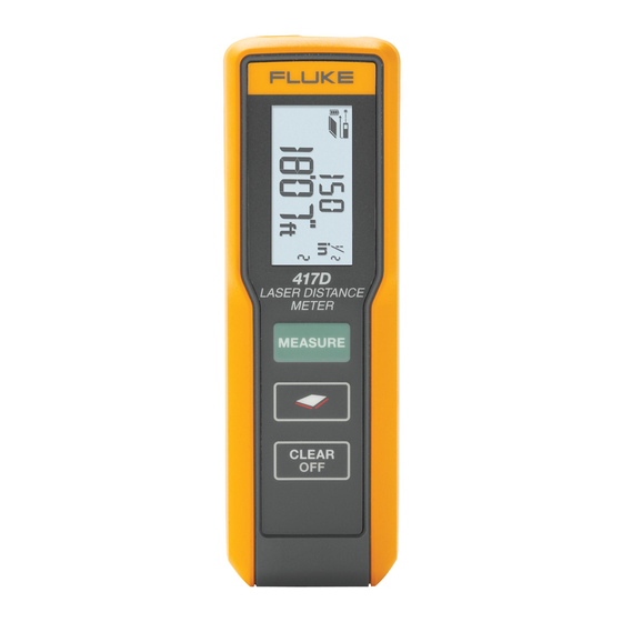 Fluke 417D User Manual