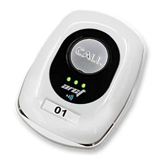User Manuals: Arct PT-01 Pocket-Size Transmitter