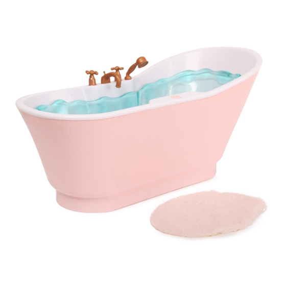Our Generation OG Bath and Bubbles Set BD37473Z Instructions