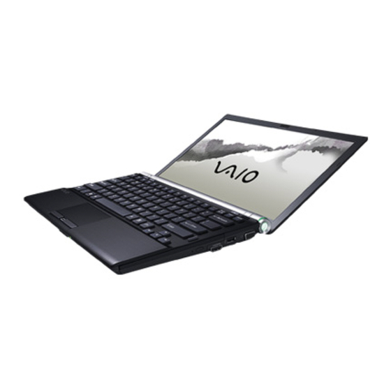 Sony VGN Z720D - VAIO Z Series User Manual