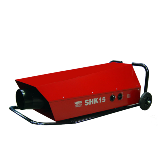 Sinus Jevi SHK 15 Instruction Manual