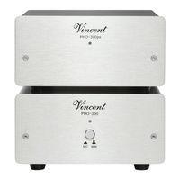 Vincent PHO-300 Instructions For Use Manual
