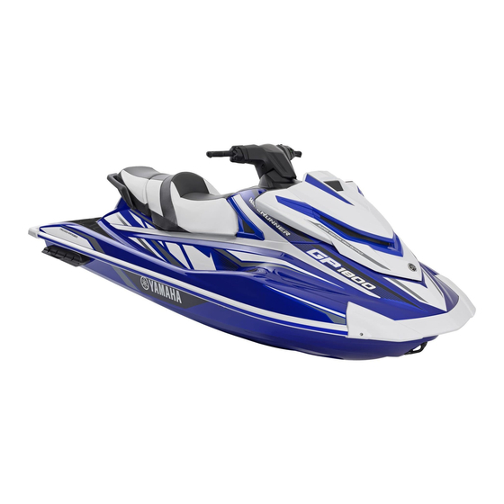 Yamaha WaveRunner GP1800 2017 Manuals