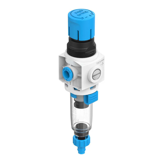 Festo MS2-LFR Instructions & Operating