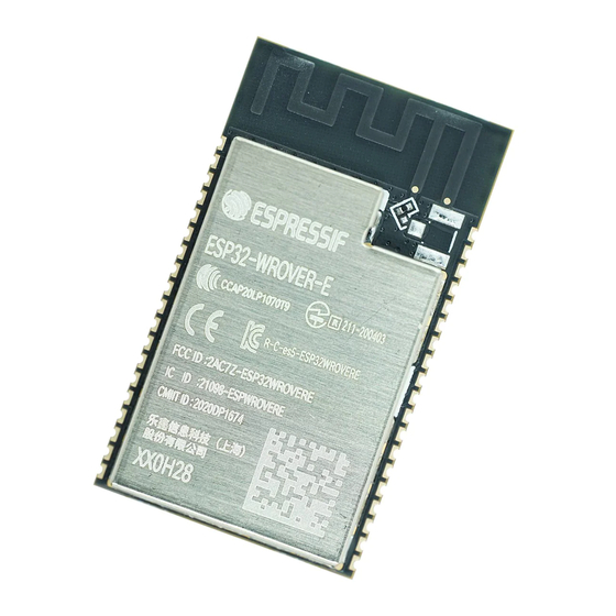 Espressif Systems ESP32-WROVER-E User Manual