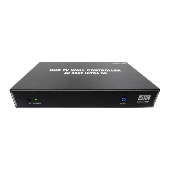 Link LM-TV04Q Video Wall Controller Manuals