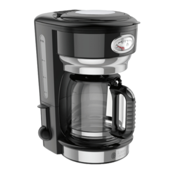 Russell Hobbs CM3100RDR Instructions Manual