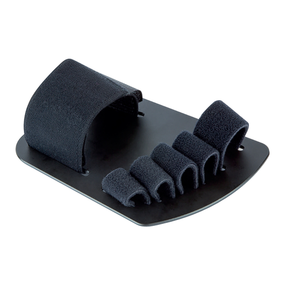 Albrecht TOE PLATE User Instructions