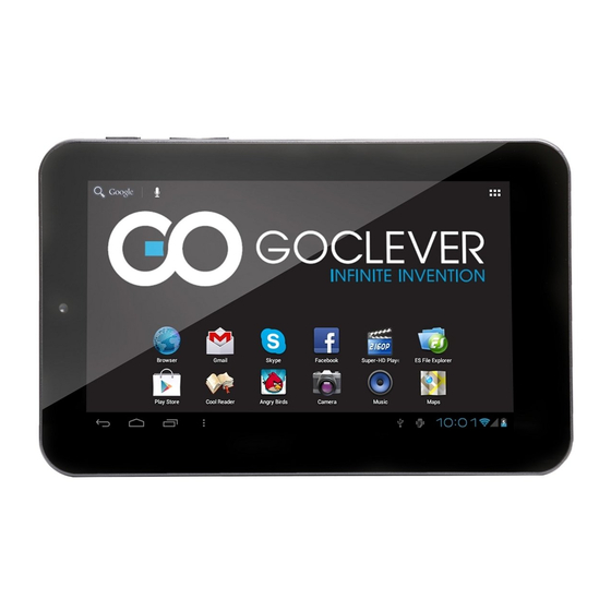 Goclever TAB M713G Tablet Manuals