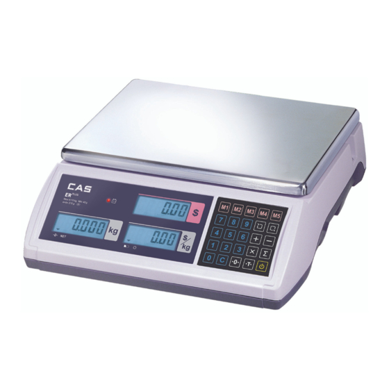 CAS ER PLUS SERIES Owner's Manual