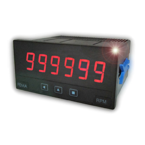 Fema M60-C1 Digital Panel Meter Manuals