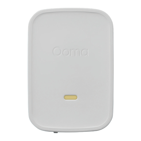 ooma Smart Security Siren Manuals