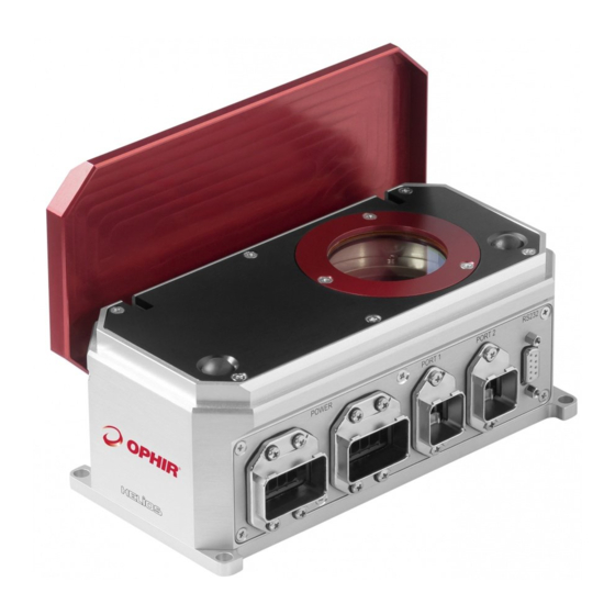 MKS Ophir Helios Plus User Manual