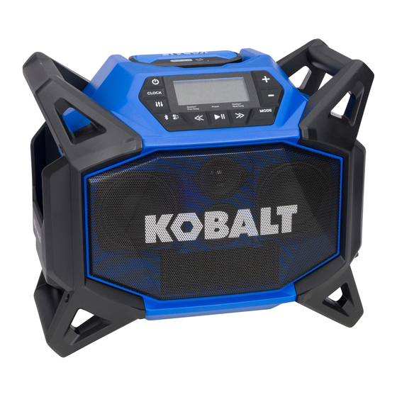 Kobalt KJR 1040-03 User Manual
