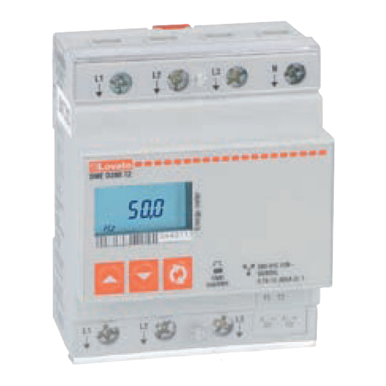 LOVATO ELECTRIC DMED300T2UL Instruction Manual
