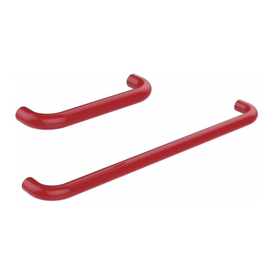 Hewi 477.30.110 99 Bath Towel Rail Manuals
