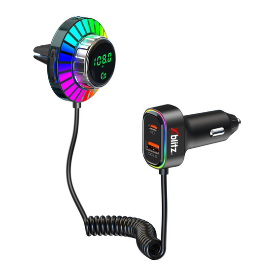 Xblitz X750 User Manual
