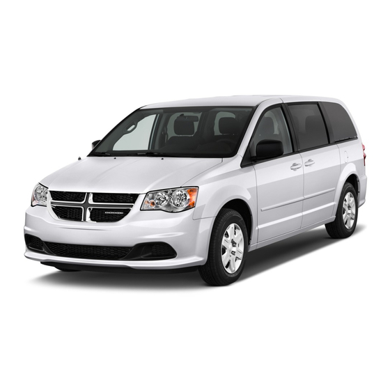 Dodge Grand Caravan 2011 Owner's Manual