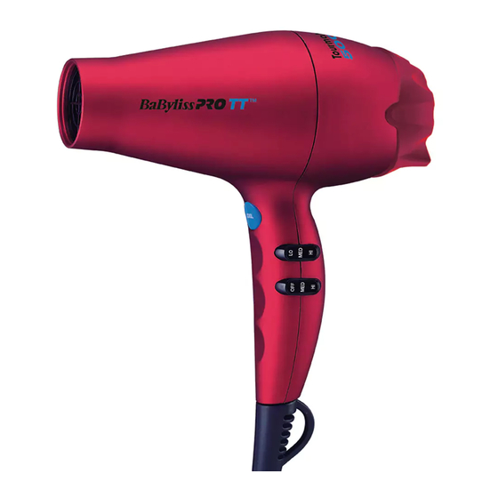 BaBylissPro BTM2850C Instruction Manual