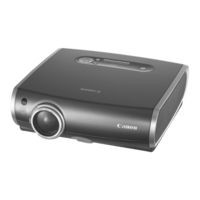 Canon SX50 - REALiS SXGA+ LCOS Projector User Manual