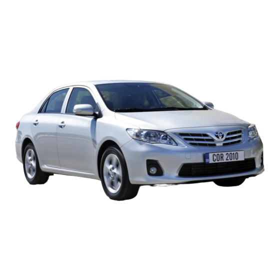 Toyota corolla Owner's Manual