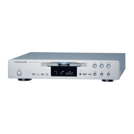 Marantz DV8400 User Manual