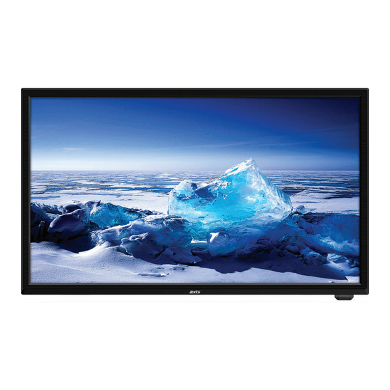 Axis AX1832S HD LED TV Manuals