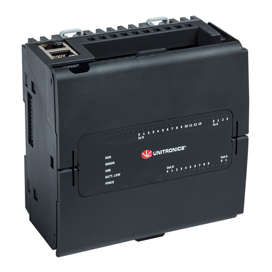 Unitronics UniStream USC-B3-R20 Installation Manual