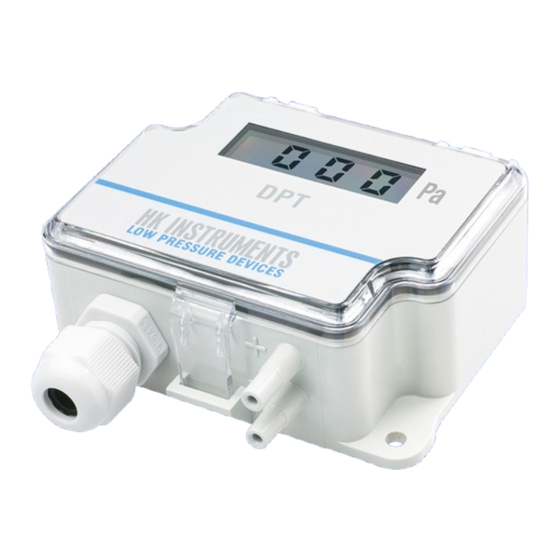 HK Instruments DPT-2W User Manual