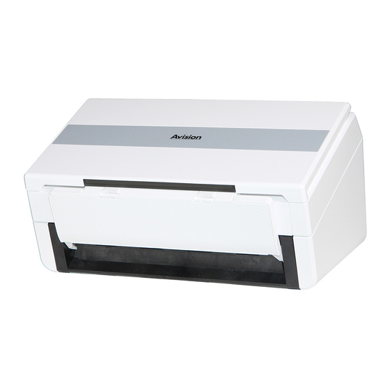 Avision AD345GL Getting Started