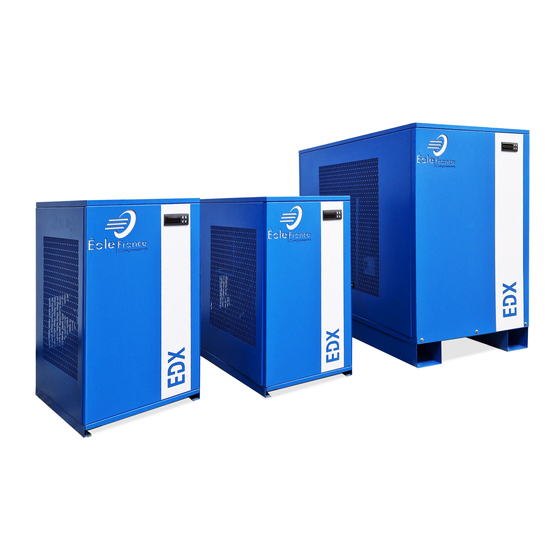 Eole Compresseur EDX Operating Instructions Manual