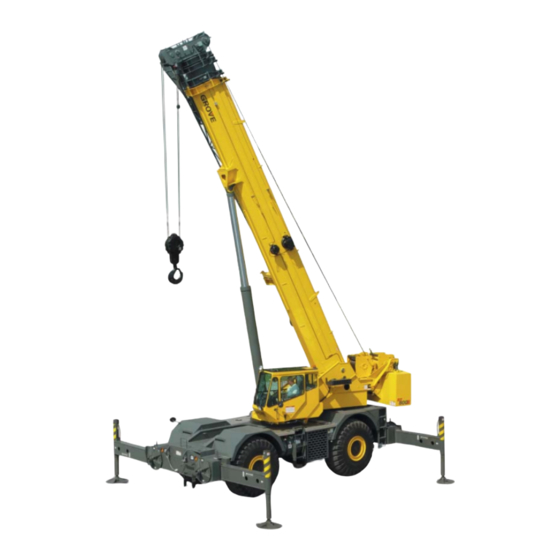 Manitowoc GROVE RT890E Operator's Manual