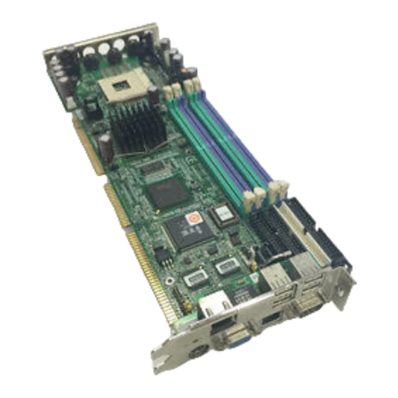 Advantech PCA-6187VE-00A2 User Manual