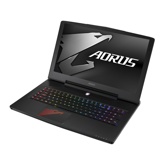 AORUS X7 User Manual